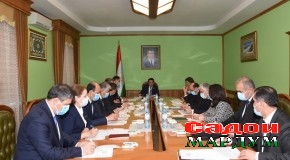 Дар Шӯрои Маҷлиси миллии Маҷлиси Олии Ҷумҳурии Тоҷикистон
