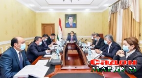 Дар Шӯрои Маҷлиси миллии Маҷлиси Олии Ҷумҳурии Тоҷикистон
