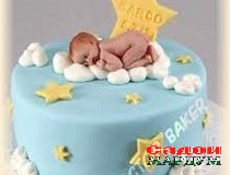 Акси тифл дар рӯйи торт чӣ маънӣ дорад?