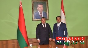 Мулоқоти Рустами Эмомалӣ бо Виктор Денисенко
