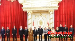 Қабули эътимодномаҳо аз сафирони навтаъин