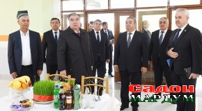 Сафари кории Пешвои миллат ба вилояти Хатлон