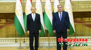 Мулоқоти Пешвои миллат бо Чжан Мин