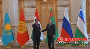 Сафари расмии Рустами Эмомалӣ ба Туркманистон