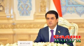 Мулоқоти Рустами Эмомалӣ бо Ли Чжаншу