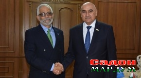 Вохӯрии Маҳмадтоир Зокирзода бо Ленни Монтиел