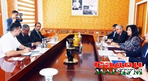 Мулоқоти Дилрабо Мансурӣ бо Мулугета Зевди