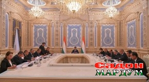Дар Шӯрои Маҷлиси миллии Маҷлиси Олии Ҷумҳурии Тоҷикистон