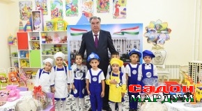 Ифтитоҳи Муассисаи таҳсилоти томактабии “Шукуфаи Истиқлол” дар шаҳри Хуҷанд аз ҷониби Пешвои миллат муҳтарам Эмомалӣ Раҳмон