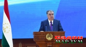 Суханронии Асосгузори сулҳу ваҳдати миллӣ – Пешвои миллат, Президенти Ҷумҳурии Тоҷикистон муҳтарам Эмомалӣ Раҳмон дар Рӯзи дониш ва ифтитоҳи бинои асосии Донишгоҳи давлатии тиббии Тоҷикистон