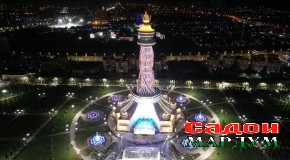 Ифтитоҳи Майдони “Истиқлол” ва Маҷмааи меъмории рамзи “Истиқлол” дар шаҳри Душанбе аз ҷониби Пешвои миллат муҳтарам Эмомалӣ Раҳмон