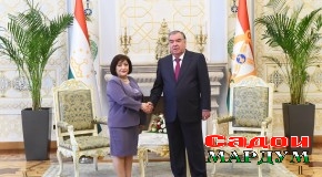 Мулоқоти Пешвои миллат бо Соҳиба Ғафорова