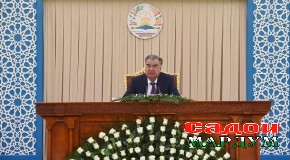 Мулоқоти Президенти мамлакат муҳтарам Эмомалӣ Раҳмон бо аҳли маорифи пойтахт дар Донишкадаи давлатии забонҳои Тоҷикистон ба номи Сотим Улуғзода