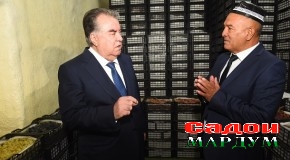 Ифтитоҳи бинои сардхонаи Хоҷагии деҳқонии “Ҳоҷӣ Камол”-и шаҳри Турсунзода