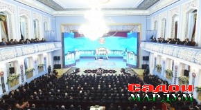 Иштироки Пешвои миллат муҳтарам Эмомалӣ Раҳмон дар чорабинии тантанавӣ ба ифтихори 30 — юмин солгарди Иҷлосияи XVI Шӯрои Олии Ҷумҳурии Тоҷикистон ва барномаи фарҳангӣ дар Муассисаи давлатии “Қасри Арбоб”