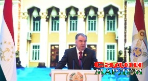 Суханронии Пешвои миллат муҳтарам Эмомалӣ Раҳмон ба ифтихори 30-юмин солгарди баргузории Иҷлосияи XVI-уми Шӯрои Олии Ҷумҳурии Тоҷикистон