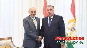 Мулоқоти Пешвои миллат бо Муҳаммад Сулаймон Ал-Ҷоссер