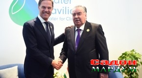 Мулоқоти Пешвои миллат бо Сарвазири Подшоҳии Нидерланд Марк Рутте