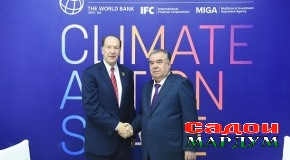 Мулоқоти Пешвои миллат бо Президенти Бонки ҷаҳонӣ Дэвид Малпас