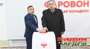 Пешвои миллат муҳтарам Эмомалӣ Раҳмон корхонаи истеҳсоли хӯроки паранда ва чорвои ҶДММ «Анко-Инвест»ро дар ноҳияи Бобоҷон Ғафуров мавриди баҳрабардорӣ қарор доданд.