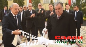 Ифтитоҳи бинои нави Маркази таҳсилоти рақамии Донишгоҳи давлатии ҳуқуқ, бизнес ва сиёсати Тоҷикистон дар шаҳри Хуҷанд аз ҷониби Президенти Ҷумҳурии Тоҷикистон муҳтарам Эмомалӣ Раҳмон