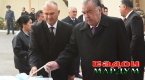 Ифтитоҳи Бинои иловагии Маркази табобатию солимгардонии “Соҳил” аз ҷониби Пешвои миллат муҳтарам Эмомалӣ Раҳмон дар шаҳри Гулистон