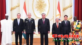Президенти Ҷумҳурии Тоҷикистон муҳтарам Эмомалӣ Раҳмон аз сафирони навтаъини Русия, Куба, Мексика, Аргентина, Чад ва Гана эътимоднома қабул карданд
