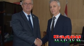 Вохӯрии Саидмурод Фаттоҳзода бо Томас Данестад