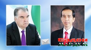 Барқияи изҳори тасаллии  Президенти Ҷумҳурии Тоҷикистон муҳтарам Эмомалӣ Раҳмон ба Президенти Ҷумҳурии Индонезия Ҷоко Видодо