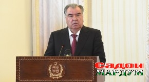 Суханронии Пешвои миллат муҳтарам Эмомалӣ Раҳмон  дар нишасти матбуотӣ пас аз музокирот бо Сарвазири Ҷумҳурии Исломии Покистон Шаҳбоз Шариф