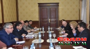 Вохӯрии Маҳмадалӣ Ватанзода бо гузоришгари вижаи СММ оид ба вазъи мудофеони ҳуқуқи инсон