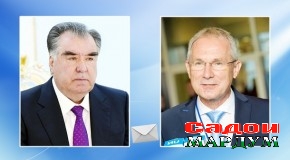 Барқияи табрикии Раиси Маҷмаи Умумии Созмони Милали Муттаҳид Чаба Короши ба Президенти Ҷумҳурии Тоҷикистон Эмомалӣ Раҳмон