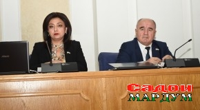 Мулоқоти Дилрабо Мансурӣ бо ҳайати коршиносони Бонки ҷаҳонӣ ва муаррифии лоиҳаи «Миллати солим»