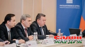 Иштироки вакилон дар ҷаласаи раисони кумитаҳои парлумонҳои кишварҳои аъзои СААД