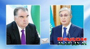 Номаи изҳори тасаллӣ аз Президенти Ҷумҳурии Қазоқистон Қосим–Жомарт Токаев ба Президенти Ҷумҳурии Тоҷикистон Эмомалӣ Раҳмон