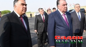 Ба истифода додани хатти оби полезӣ ва шиносоӣ бо раванди бунёди боғу токзор дар минтақаи Рухаки ноҳияҳои Бобоҷон Ғафуров ва Ҷаббор Расуловаз ҷониби Пешвои миллат муҳтарам Эмомалӣ Раҳмон
