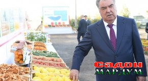 Пешвои миллат муҳтарам Эмомалӣ Раҳмон гармхонаи инноватсионии ҶДММ «Витаминҳои Тоҷикистон» дар шаҳри Левакантро ба истифода доданд