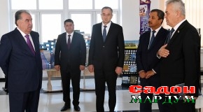 Пешвои миллат муҳтарам Эмомалӣ Раҳмон муассисаи таҳсилоти миёнаи умумии №16 дар деҳоти Сафобахши ноҳияи Данғараро ифтитоҳ бахшиданд