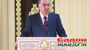 Суханронии Асосгузори сулҳу ваҳдати миллӣ — Пешвои миллат, Президенти Ҷумҳурии Тоҷикистон муҳтарам Эмомалӣ Раҳмон дар мулоқот бо роҳбарон ва фаъолони вилояти Хатлон