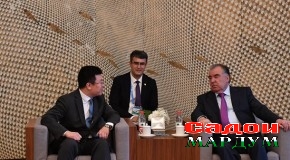 Мулоқоти Пешвои миллат муҳтарам Эмомалӣ Раҳмон бо Директори кулли “Ширкати BYD — Осиёи Марказӣ” Иван Тсао