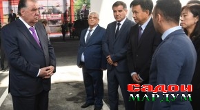 Шиносоии Президенти Ҷумҳурии Тоҷикистон муҳтарам Эмомалӣ Раҳмон бо лоиҳаи навсозии силсилаҳои 5 ва 6-и Ҷамъияти саҳомии кушодаи «Ширкати алюминийи тоҷик» дар шаҳри Турсунзода