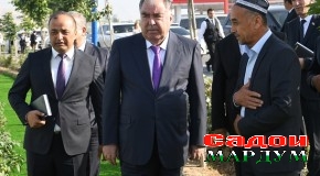 Боздиди Президенти Ҷумҳурии Тоҷикистон муҳтарам Эмомалӣ Раҳмон аз Хоҷагии деҳқонии “Сомон-2016” ва намоиши маҳсулоти кишоварзӣ дар шаҳри Турсунзода