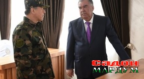 Ифтитоҳи бинои шуъбаи минтақавии мубориза бар зидди ҷиноятҳои муташаккили ВКД дар шаҳри Турсунзода аз ҷониби Пешвои миллат муҳтарам Эмомалӣ Раҳмон