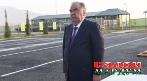 Ифтитоҳи дидбонгоҳҳои нави сарҳадӣ дар ноҳияи Шаҳритуси вилояти Хатлон ва иштирок дар чорабинии идона ба муносибати 29 -умин солгарди таъсисёбии Қӯшунҳои сарҳадии Кумитаи давлатии амнияти миллии Ҷумҳурии Тоҷикистон аз ҷониби Пешвои миллат муҳтарам Эмомалӣ Раҳмон