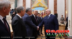 Мулоқоти Александр Лукашенко бо иштирокчиёни ҷаласаи Шӯрои АП СААД