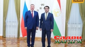 Мулоқоти муҳтарам Рустами Эмомалӣ бо муовини Раиси Ҳукумати Федератсияи Россия