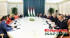 Мулоқоти Пешвои миллат муҳтарам Эмомалӣ Раҳмон  бо Ноиби Президенти Бонки ҷаҳонӣ оид ба Аврупо ва Осиёи Марказӣ хонум Антонелла Бассани
