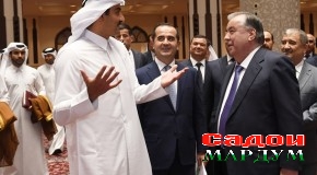 Маросими ифтитоҳи Масҷиди ҷомеи марказии шаҳри Душанбе дар ҳошияи сафари давлатии Амири Давлати Қатар ба Ҷумҳурии Тоҷикистон