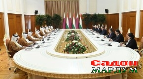 Мулоқоту музокироти сатҳи олии Ҷумҳурии Тоҷикистон ва Давлати Қатар