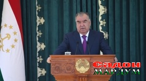 Суханронии Пешвои миллат муҳтарам Эмомалӣ Раҳмон дар семинар – машварати занбӯриасалпарварӣ